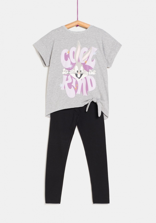 Pijama dos piezas para Niña Bugs Bunny de WARNER BROS
