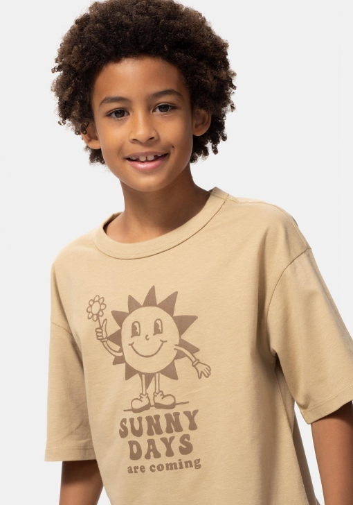 Camiseta manga corta sostenible para Niño TEX