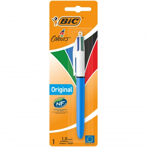 Descubrimiento Comprimir textura Bolígrafo Bic 4 Colores | Las mejores ofertas de Carrefour