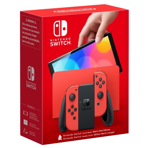 Consola Nintendo Switch OLED Edición Mario - Rojo