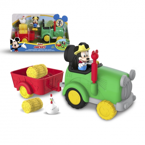 Mickey - Tractor con Figuras Mickey