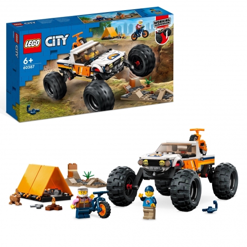 LEGO City Todoterreno 4x4 Aventurero +6 años - 60387