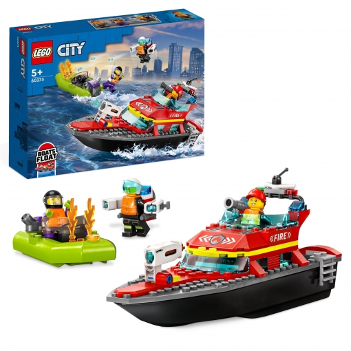 LEGO City - Lancha de Rescate de Bomberos + 5 años - 60373