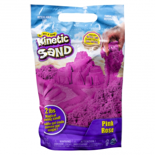 Kinetic Sand Bolsa Arena Rosa +3 Años