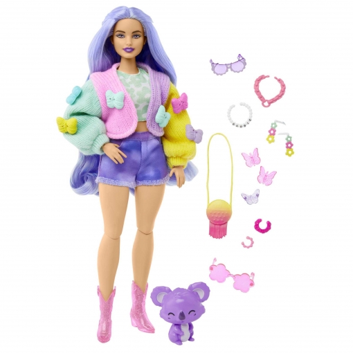 Barbie Extra Muñeca Curvy con Accesorios +3 años