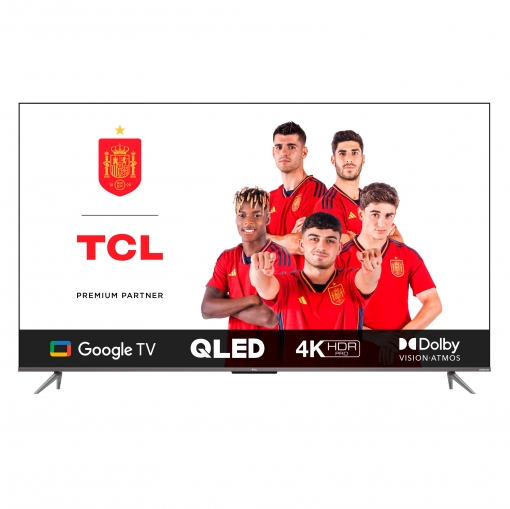 TV QLED 127 cm (50") TCL 50C636X1, 4K UHD, Smart TV
