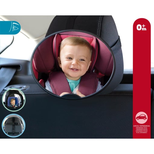 Espejo Retrovisor Contramarcha 24x19 cm Kiokids