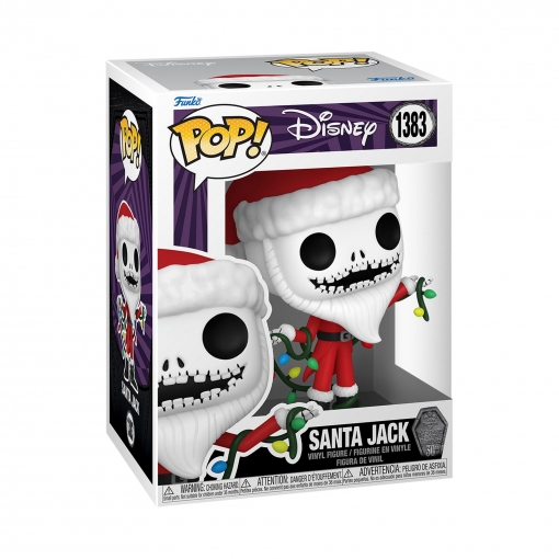 Figura Funko Pop Disney 30Th Santa Jack