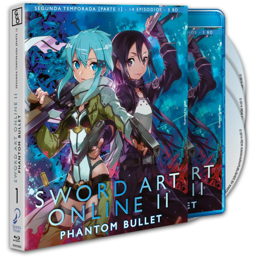アニメ SWORD ART ONLINE II Blu-ray Disc BOX Sword Art Online II Temporada 2 Parte 1 - Blu Ray | Ofertas