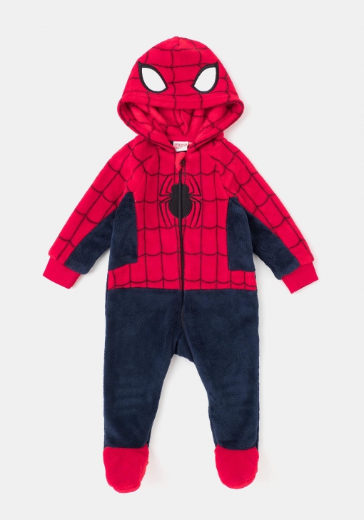 Pijama pelele con capucha para Bebé Spiderman de MARVEL