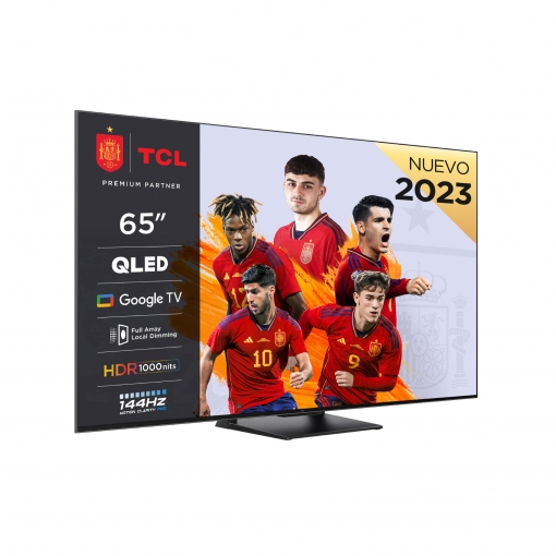 TV QLED 65" (165,1 cm) TCL 65C745X1, 4K UHD, Smart TV