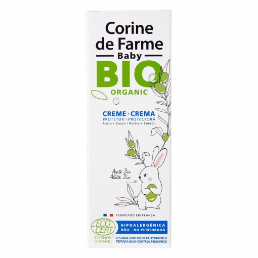 Crema protectora de rostro y cuerpo ecológico Corine de farme Bio 100 ml