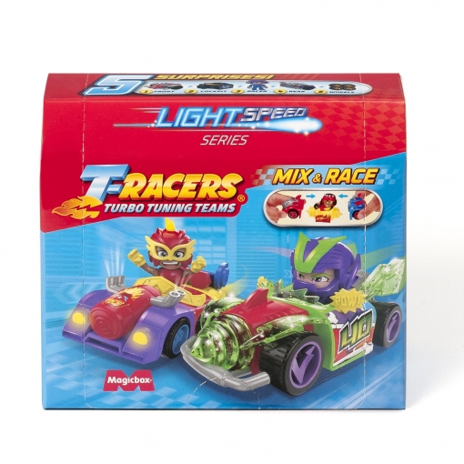 T-Racers Light Speed Car & Racer +4 Años
