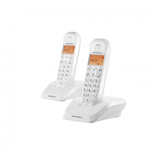 Teléfono DECT Motorola S12 Duo - Blanco