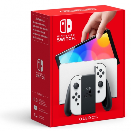 desencadenar regla Una vez más Nintendo Switch OLED Blanca | Ofertas Carrefour Online