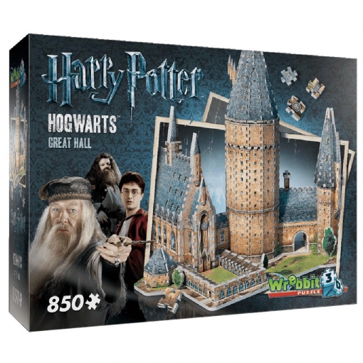 Harry Potter - Puzzle 3D Hogwarts Gran Salón 850 pzas
