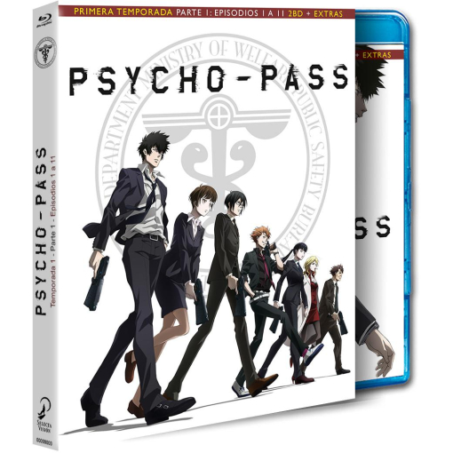 Psycho Pass Temporada 1, Parte 1 - Blu Ray | Ofertas Carrefour Online