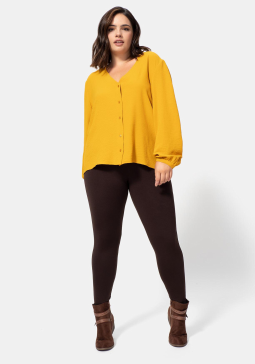 Legging liso para Tallas Grandes de Mujer | Las mejores ofertas de Carrefour