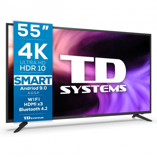 por supuesto girar zoo TV LED 139,7 cm (55") TD Systems K55DLG12US, 4K UHD, Smart TV | Las mejores  ofertas de Carrefour