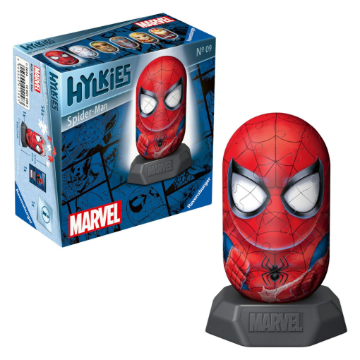 Ravensburger - Puzzle 3D, Hylkies Ghost Spiderman, Marvel