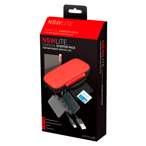 Pack Accesorios Essential Starter para Nintendo Switch Lite