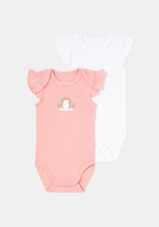 Pack dos bodys de algodón para Bebé TEX | Las mejores ofertas en moda -  Carrefour.es