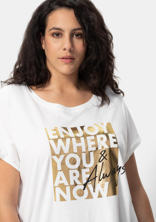 Camiseta manga corta para Tallas Grandes de Mujer TEX | Las mejores ofertas  de Carrefour