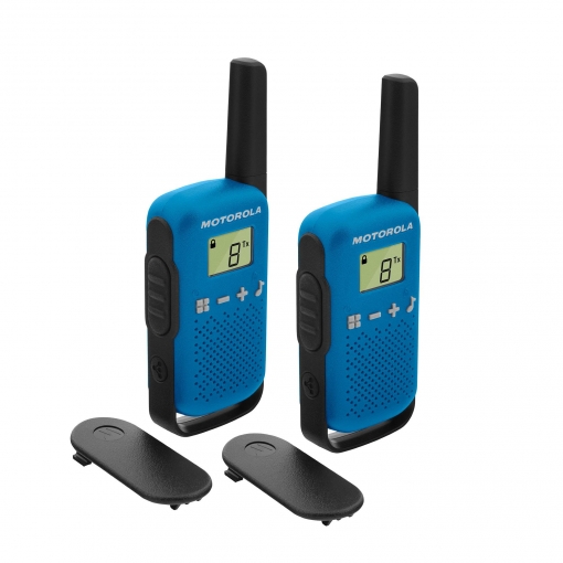 Pack Walkie Talkies Motorola T42 - Azul Las mejores de Carrefour