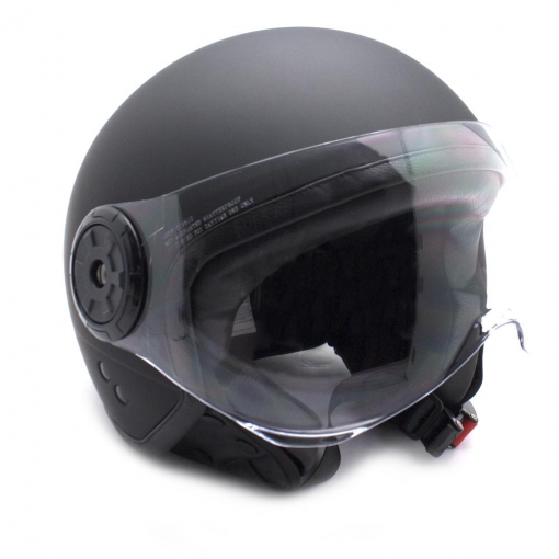 explotar Proscrito Fiel Casco Moto Jet Negro con Gafas Protectoras Integrada Talla M | Las mejores  ofertas de Carrefour