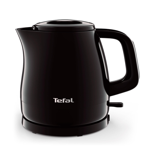 Tefal KO1538 VITA Wasserkocher, 0,8 Liter, 2400 Watt – Kabellos, Mit Kalkfilter & Automatischer Abschaltung, Schwarz