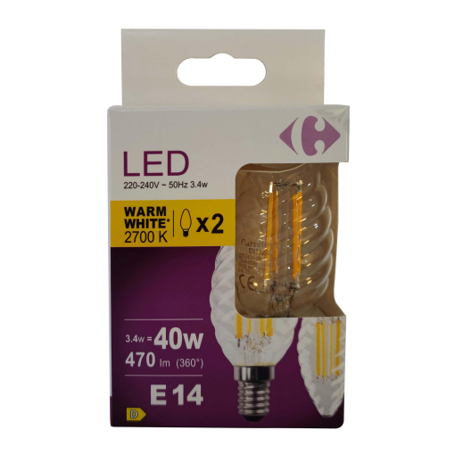 Lampada Per Frigorifero Osram 15W E14 Clara - Lampadina Trasparente SPC 230V - 3