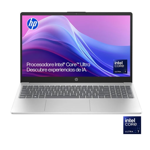 Ordenador Portátil HP 15-fd2008ns, Ultra 7 255U, 32GB, 1TB SSD