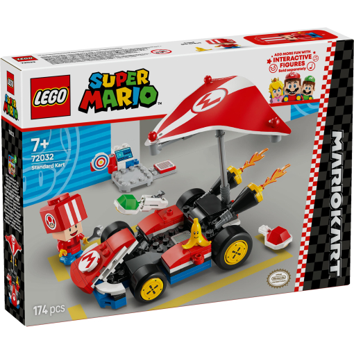 LEGO Super Mario Kart Estándar, Juegos de Construcción +7 años