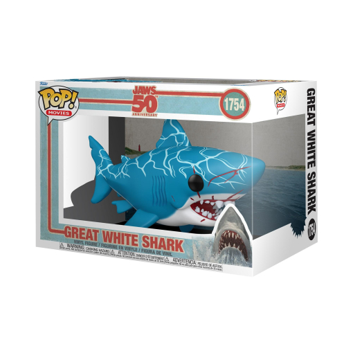 Funko Jaws Shark 758 POPジョーズ 海外品鮫サメフィギュア Funko Pop Jaws 50 Aniversario - Great White Shark | Ofertas