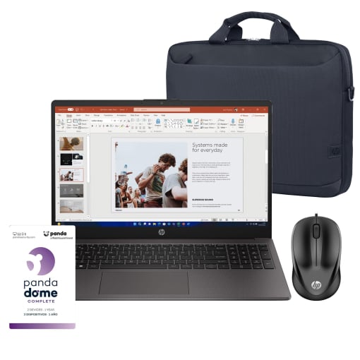 Ordenador Portátil HP 255 G10, Ryzen 3 7330U, 16GB, 512GB SSD, FHD