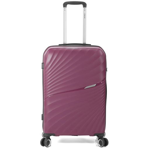 Maleta Cabina Trolley Rígida 56x37x20 cm, Doble Rueda, Candado TSA