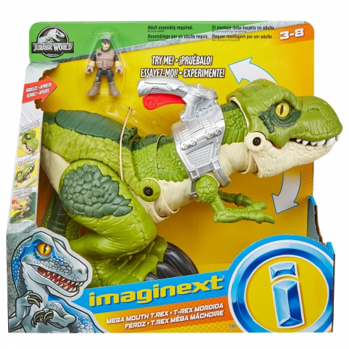 Imaginext Jurassic World - Tiranosaurio dinosaurio juguete | Las mejores ofertas de Carrefour
