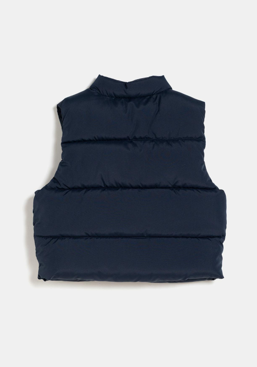 Pigiama In Cotone Organico Per Bebè E Bambino, Manica Lunga, Blu Navy Rigato, 3-6 Mesi, Aduoke - 3