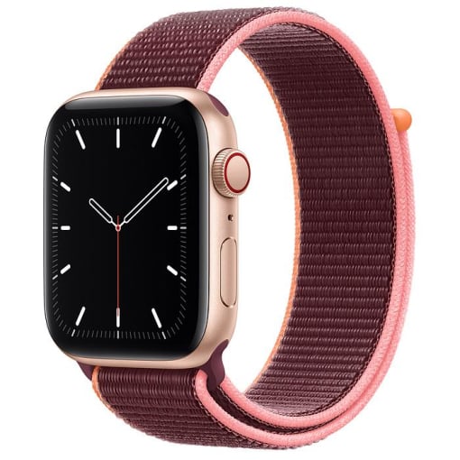 Apple Watch SE GPS + Cellular 44mm Aluminio Oro y Correa Loop Ciruela | Las  mejores ofertas de Carrefour