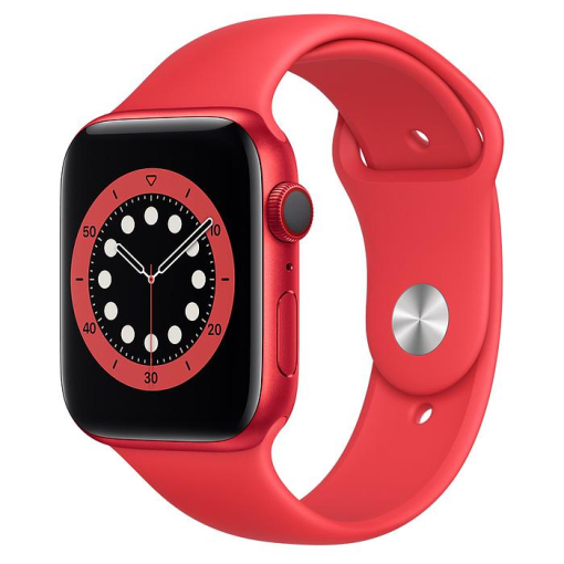 Apple Watch Series 6 GPS + Cellular 44mm de Aluminio Rojo y Correa  Deportiva Roja | Las mejores ofertas de Carrefour