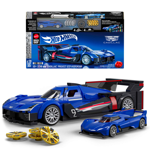 Hot Wheels Serie Speed Cadillac, Juego de construcción +10 años