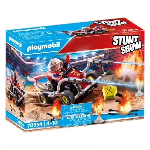 PLAYMOBIL - Stuntshow Kart Bombero +4 años