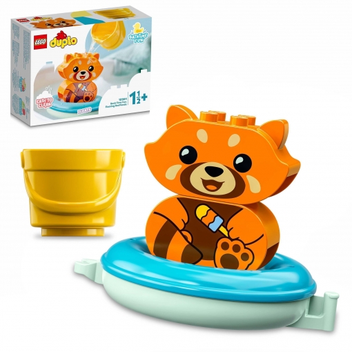 LEGO Duplo Diversión en el Baño: Panda Rojo Flotante +18 Meses - 10964