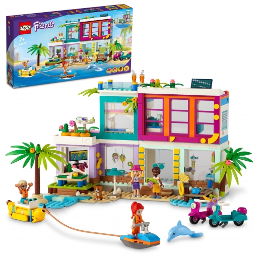 apaciguar Optimismo Meditativo LEGO Friends - Casa de Veraneo en la Playa | Las mejores ofertas de  Carrefour