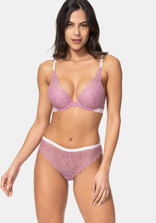 Sujetador Push-up De Encaje Exclusivo Para Mujer Smart Sexy - Tamaño