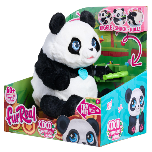 FurReal Friends Coco The Tumbling Panda Peluche Interactivo +4