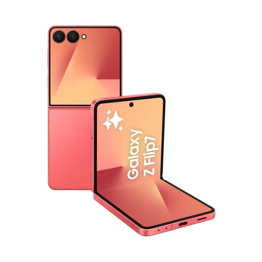 Samsung Galaxy Z Flip7 512GB コーラルレッド Samsung Galaxy Z Flip7 5G 512GB + 12GB RAM - Rojo Coral | Ofertas
