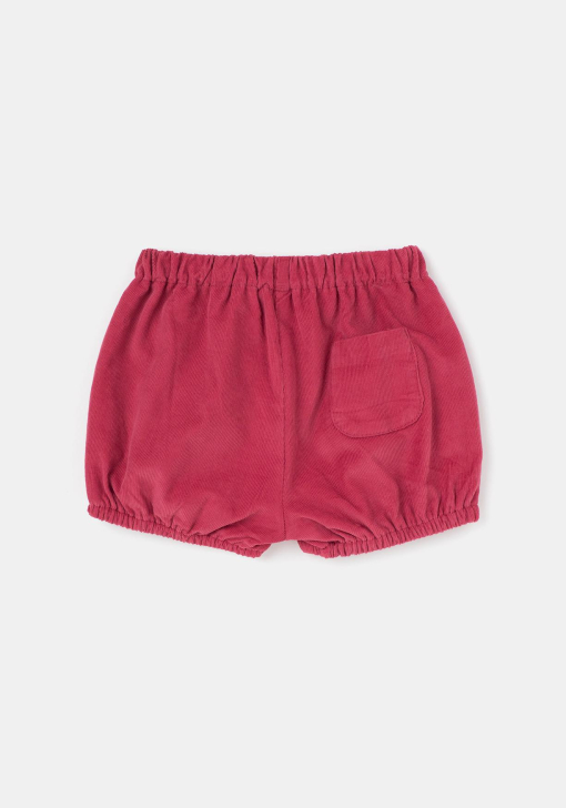 Pantalón corto estilo marinero Rojo bebé niña Okaïdi \u0026 Obaïbi