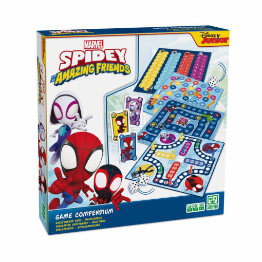 Shuffle Game Compendium Disney Spidey and Friends Multijuegos, Juego de ...