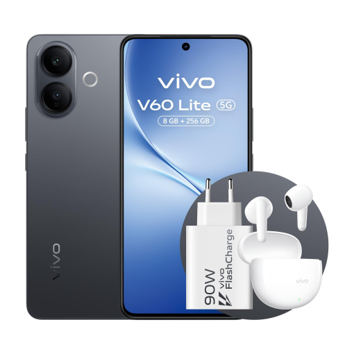 Móvil Vivo V60 Lite 5G 256GB + 8GB RAM con Auriculares | Ofertas